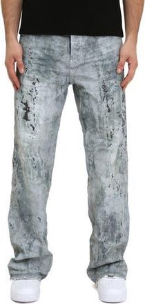 Purple Worn Camouflage Baggy Jeans in Light Indigo at Nordstrom Rack, Size 31