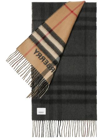 Burberry Geruite sjaal - Beige