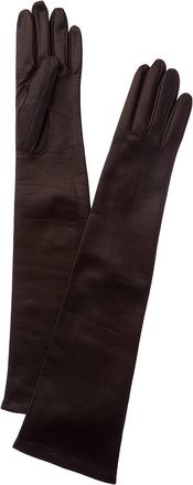 Portolano Long Silk-Lined Leather Gloves