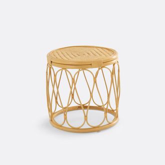 La Redoute Interieurs Bijzettafel in rotan, Malu