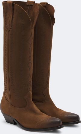Golden Goose Botas cowboy Wish Star de ante