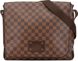 Louis Vuitton Pre-owned Womens District Pm Messenger Bag - Brown Textile - One Size