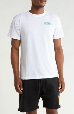 Prince Logo Cotton Blend Graphic T-Shirt in White at Nordstrom Rack, Size X-Large