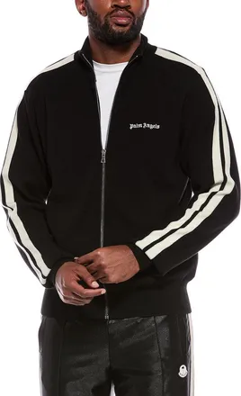 Palm Angels Knit Wool & Cashmere-Blend Jacket