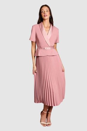 Coast 2 In 1 Pleated Skirt Dress in Antique Rose at Nordstrom, Size 10