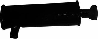 AMA Silenziatore per trattore compatibile Fiat 44905942 &Oslash; attacco 42mm lungo 520mm