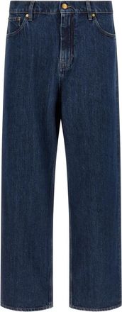 Jil Sander Losse Lichtgewicht Denim Broek - Heren - Regular Fit Jeans - Blauw - W32 - Denim - Jeans