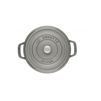 Staub Zwilling Staub Cocotte Redonda 26 Cm Gris Grafito