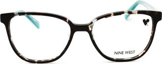 Nine West NW5218N Acetate Rectangle Eyeglasses - Brown
