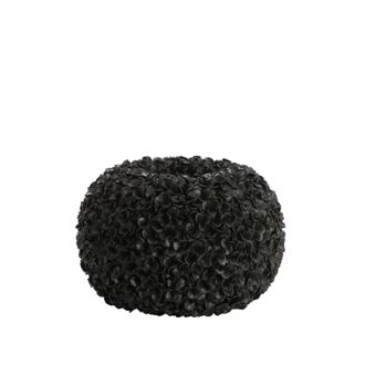 Light & Living Light&living - Vaso Deco Phylia Mate Negro - &Oslash;48x30 Cm