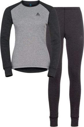 Odlo Active Warm Special Set Kunstfaserunterw&auml;sche f&uuml;r Damen | grau