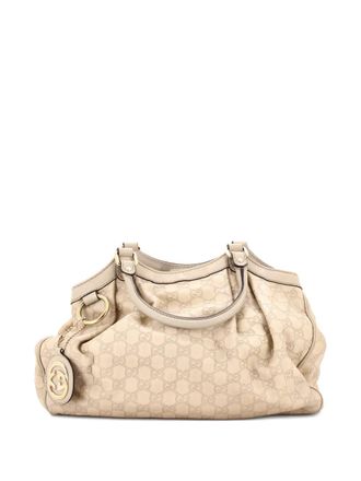 Gucci Sukey Guccissima Leather Medium tote bag - Neutrals