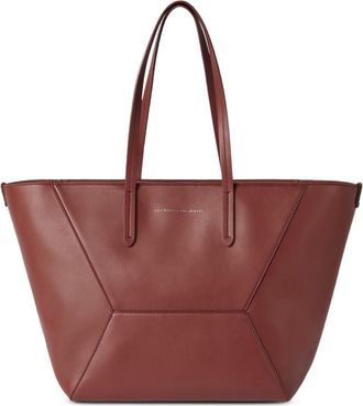 Brunello Cucinelli Brunello Cucinelli Leather Shopping Bag