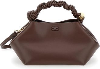 Ganni Brown Bou Small Crossbody Bag