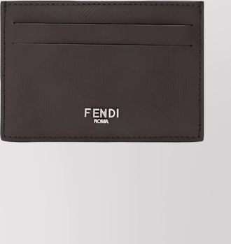 Fendi leather cardholder