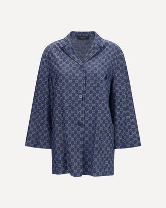 Gucci GG jacquard cotton Jacket Female 40