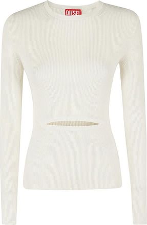 Diesel Donna, Maglie, Bianco, M, new