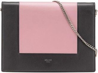 Celine Pre-owned Clutches, female, Pink, Size: ONE SIZE Pre-owned Leather Clutch