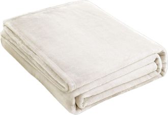 OEM Manta Fleece Coral - 150 X 200 Cm - Transpirable Resistente Al Lavado - Para Sof&aacute; Habitaci&oacute;n O Oficina - 1 Unidad