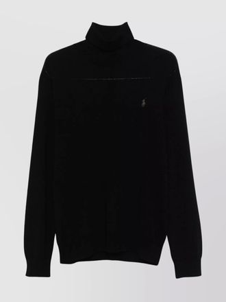 Ralph Lauren knitted crewneck sweater ribbed trim
