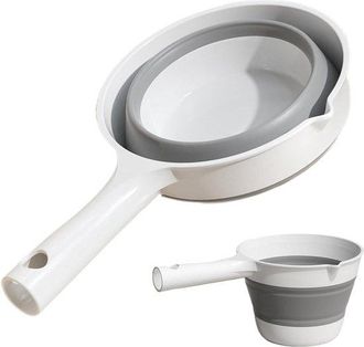 OEM Cuchar&oacute;n Plegable Para Agua - Cuchara Dom&eacute;stica - Ayudante De Cocina - Dise&ntilde;o A Prueba De Fugas - 27 X 15,5 Cm - Azul