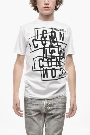 Dsquared2 Crew-Neck T-Shirt ICON with Front Print size Xs