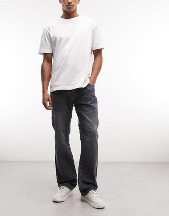 True Religion Ricky Super T - Jeans dritti lavaggio nero