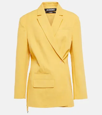 Chloé Cream Hemp Blend Blazer from $1,577.00 - on Stylight