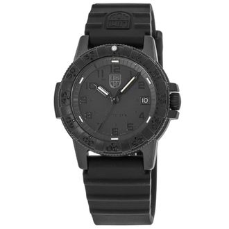 Luminox Sea Series Sea Turtle Black Dial Polyurethane Strap Mens Watch XS.0301.BO. L