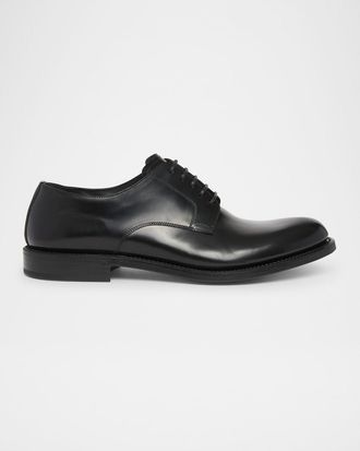 Dolce & Gabbana Mens Leather Derby Shoes
