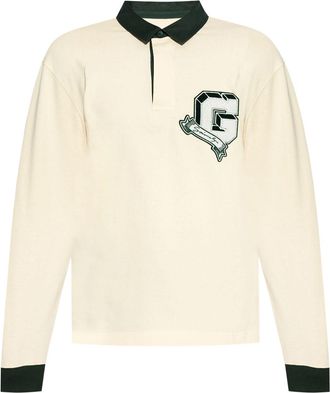 Givenchy Polo con applicazione logo - Toni neutri