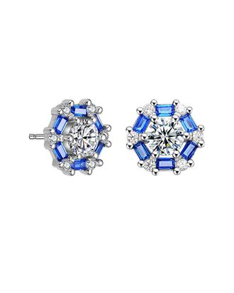 Genevive Silver Earrings