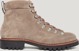 Belstaff Butler Boot Mens Suede Fossil Size UK 10