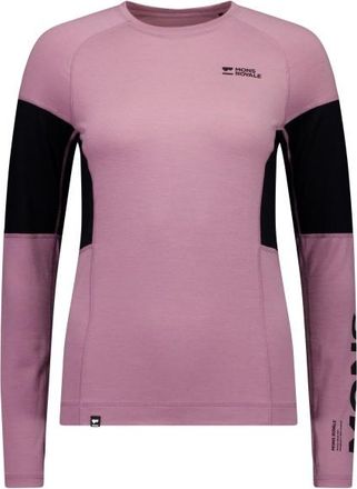 Mons Royale Olympus Merino Base Layer L/S Merinounterw&auml;sche f&uuml;r Damen | rosa