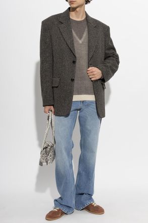 Maison Margiela Straight-leg Jeans, Mens, Blue