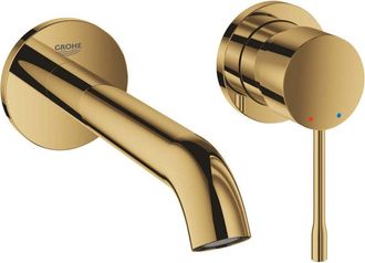 GROHE 29 192 Gl1 Essence Monomando De Lavabo Mural 1/2 Tama&ntilde;o M Oro Brillo - Ref: 29 192 Gl1 - Grohe