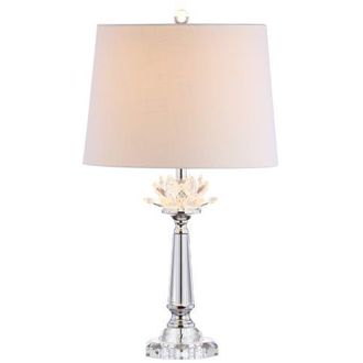 Jonathan Y Designs Day 24.5 Crystal LED Table Lamp, Clear at Nordstrom