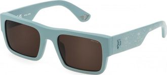 Police Mens SPLL12-540M81 SPLL12 54 540M81 Sunglasses - Blue - One Size