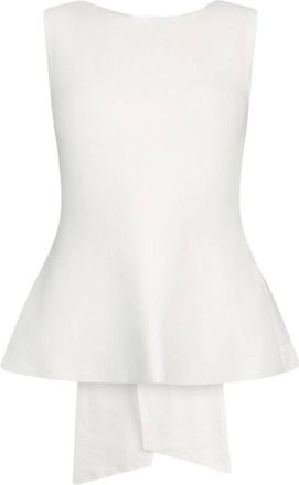 Liu Jo Viscose Jersey Top - Dames - Tops - Wit - Maat: XS Viscose