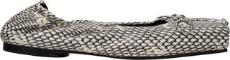 Jacquemus Leather Ballet Womens Flats