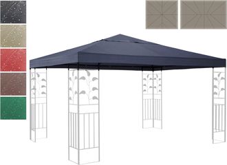 Quick-Star Quick-star - Ersatzdach F&uuml;r Pavillon 3x4m Taupe Ersatzbezug Pavillondach