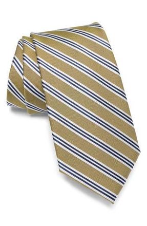 Brooks Brothers Diagonal Stripe Tie in Yellow at Nordstrom Rack