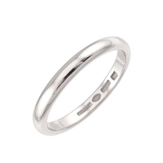 Bulgari Platinum 950 Band Ring (Pre-Owned)