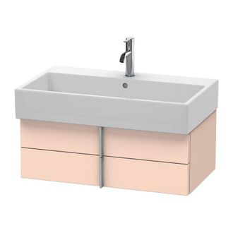Duravit Duravit Vero Air Mueble De Pared 78,4 X 43,1 Cm, 2 Cajones, Para Vero Air 235080, Color (frente/cuerpo): Albaricoque Perla Seda Laca Mate - Va62870202