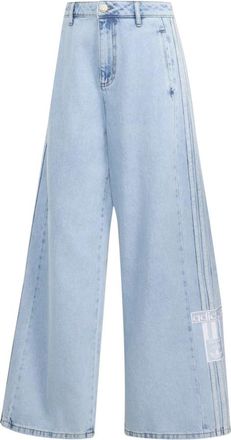 adidas Firebird Broek - Dames - Skatekleding - Blauw - W31 L32 - Katoen - Fitness
