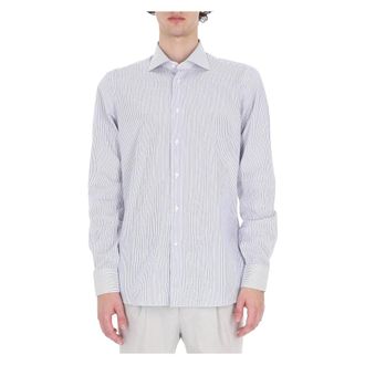 Borriello Casual Shirts - Heren - Casual Overhemden - Blauw - L - Overhemden