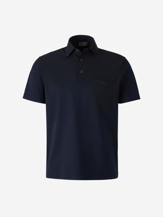 Herno Cotton Polo Pocket