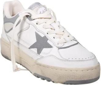 Golden Goose Low-Top Sneaker - Leather Sneakers With Star Detail - Gr. 36 (EU) - in Weiß - für Damen