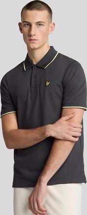 Lyle & Scott Lyle And Scott Mens Tipped Polo Shirt - Black - Size: 34