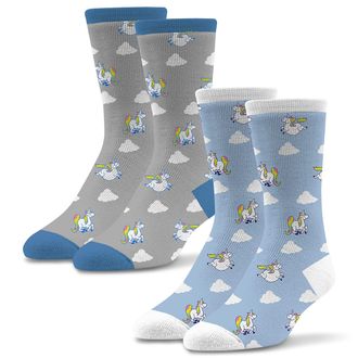 For Bare Feet Socktastic Mens Unicorn Socks, Unicorn, Large